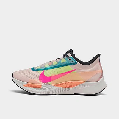 Shop Nike Women's Zoom Fly 3 Premium Running Shoes In Pink