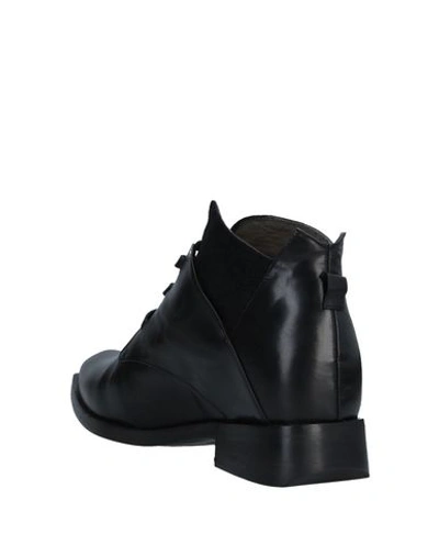 Shop Malloni Ankle Boots In Black