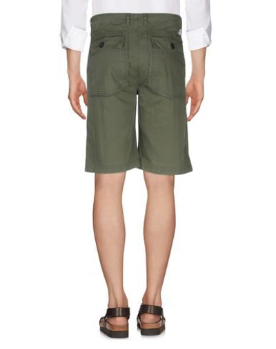 Department Five Department 5 Man Shorts & Bermuda Shorts Military Green Size 32 Cotton, Linen In Military Green