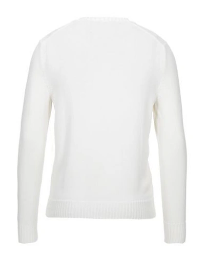 Shop Drumohr Man Sweater White Size 42 Cotton