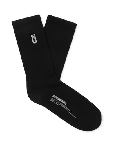 Shop Affix Short Socks In Black