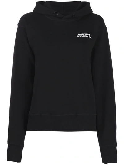Shop Misbhv Pleasure Hooded Sweatshirt In Black