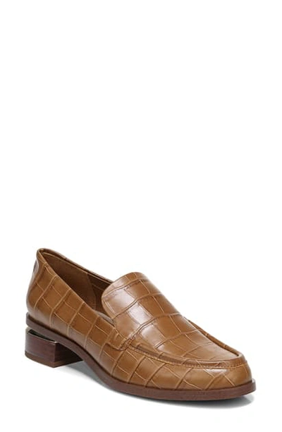 Shop Franco Sarto Newbocca Loafer In Camel Leather