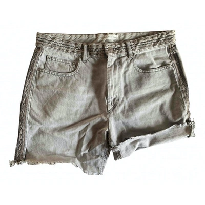 Pre-owned Isabel Marant Étoile Grey Denim - Jeans Shorts