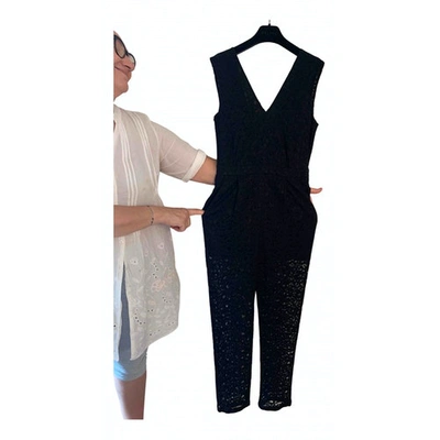 Pre-owned Msgm Jumpsuit In Black