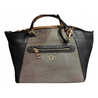 Cartable mini sierra leather handbag