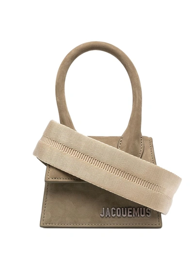 Shop Jacquemus Le Chiquito Homme Mini Bag In Green