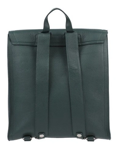 Shop Orciani Backpacks & Fanny Packs In Dark Green