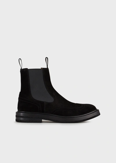 Shop Emporio Armani Boots - Item 11944582 In Black