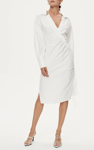 Shop Rachel Gilbert Benedict Dress In White