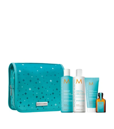 Shop Moroccanoil Hydrate & Nourish Collection Gift Set In White