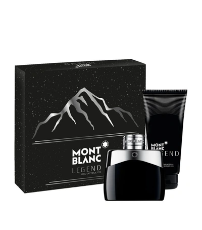 Shop Montblanc Legend Fragrance Gift Set (50ml) In White