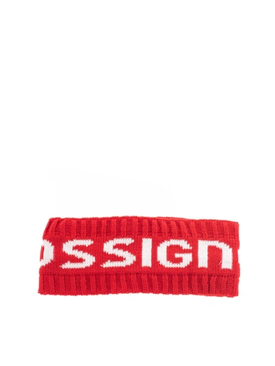 Shop Rossignol Wool Ski Headband In Red