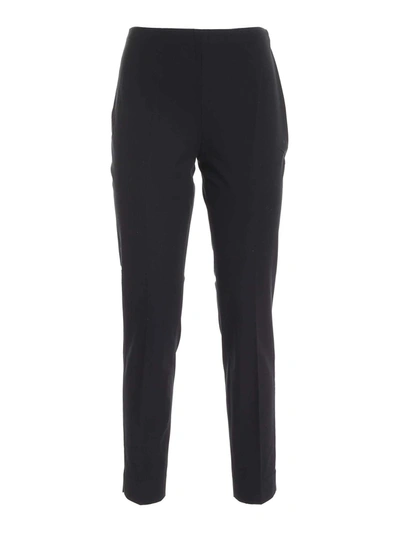 Shop Polo Ralph Lauren Slim Fit Black Pants With Vents