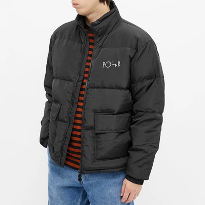 Polar Skate Co. Pocket Puffer Jacket In Black | ModeSens