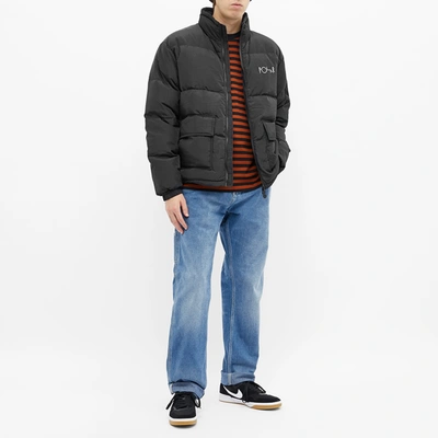 Polar Skate Co. Pocket Puffer Jacket In Black | ModeSens