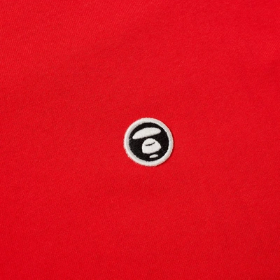 Shop Aape By A Bathing Ape Aape One Point Tee In Red