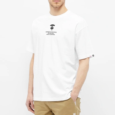 Shop Aape By A Bathing Ape Aape Universe Tee In White