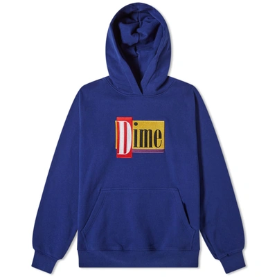 Shop Dime Diner Hoody In Blue