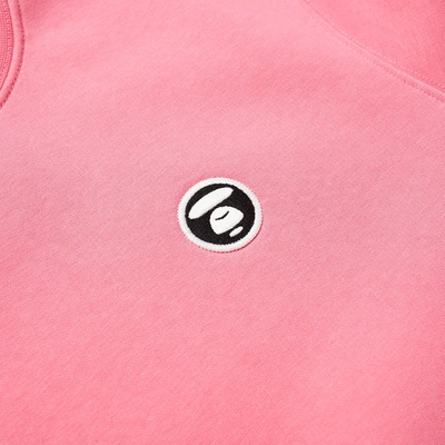 Shop Aape By A Bathing Ape Aape Logo Arm Crew Sweat In Pink