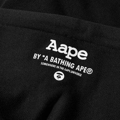 Shop Aape By A Bathing Ape Aape Head Box Popover Hoody In Black