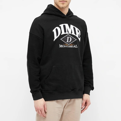 Shop Dime Reverse Hoody In Black