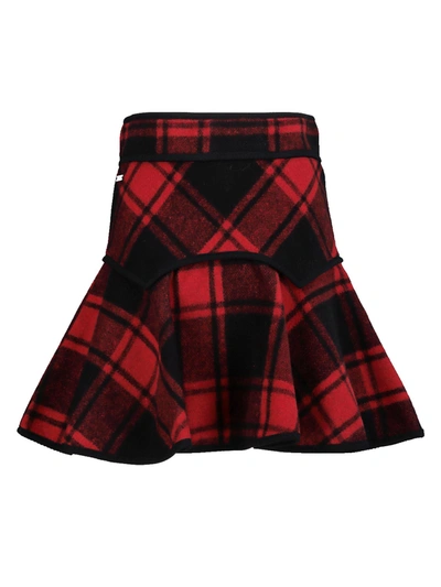 Shop Dsquared2 Kids Skirt For Girls In Red