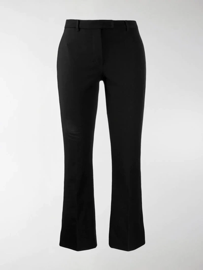 Shop Max Mara Umanita Trousers In Black
