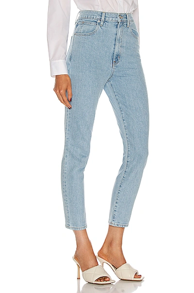 Slvrlake Beatnik High-rise Slim Ankle Jeans In Cali Skies