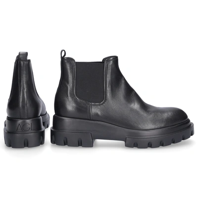 Shop Agl Attilio Giusti Leombruni Ankle Boots Black D756502