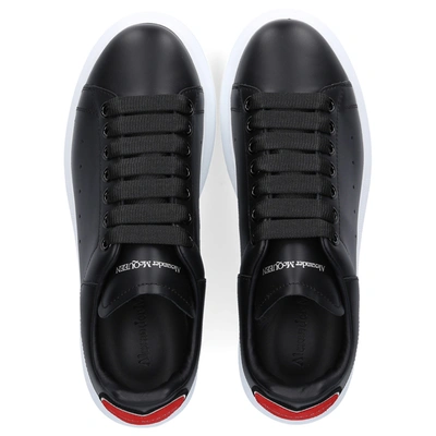 Shop Alexander Mcqueen Low-top Sneakers Larry In Black