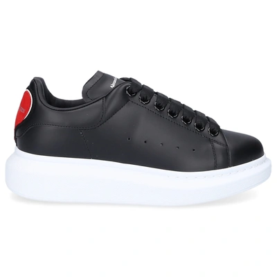 Shop Alexander Mcqueen Low-top Sneakers Larry In Black