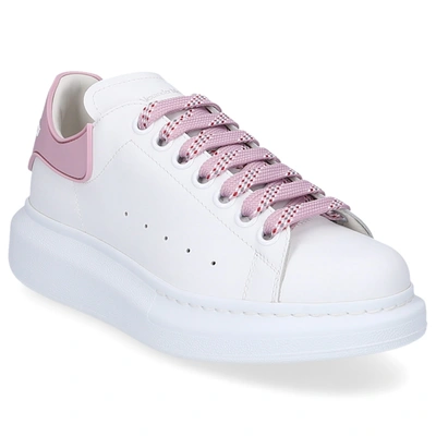 Shop Alexander Mcqueen Women Low-top Sneakers Larry In Pink