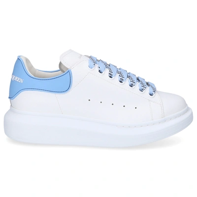 Shop Alexander Mcqueen Low-top Sneakers Larry In Blue