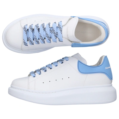 Shop Alexander Mcqueen Low-top Sneakers Larry In Blue