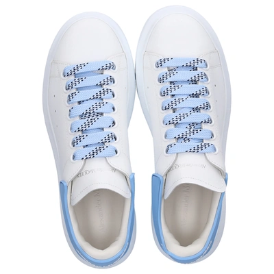 Shop Alexander Mcqueen Low-top Sneakers Larry In Blue