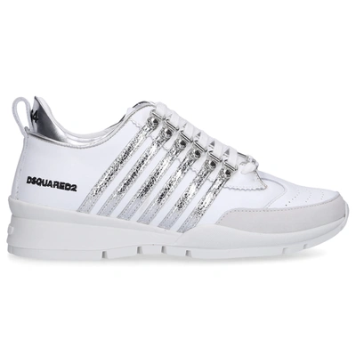 Shop Dsquared2 Low-top Sneakers 251 In Grey