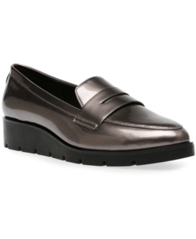 Shop Anne Klein Lynna Loafers In Smote Patent