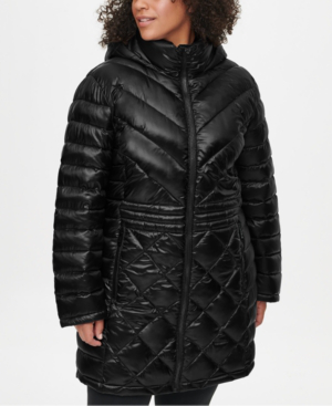 plus size down puffer coats