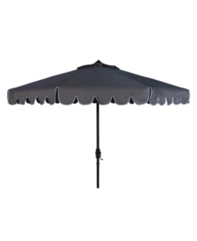 Shop Safavieh Venice 9' Umbrella In Taupe