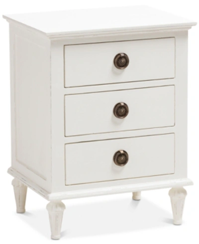 Furniture Venezia 3-drawer Chest In White