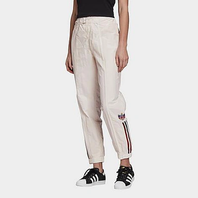 Shop Adidas Originals Adidas Women's Originals Paolina Russo Belted Nylon Jogger Pants In Chalk White
