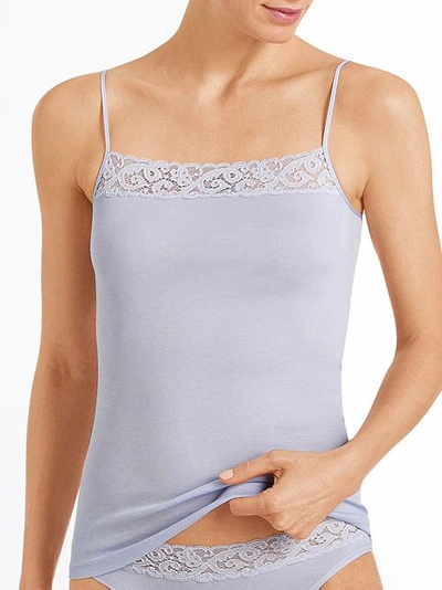 Shop Hanro Luxury Moments Camisole In Lavender Frost