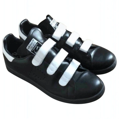 Pre-owned Adidas Originals Black Leather Trainers