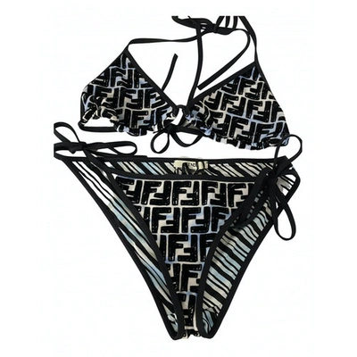 Pre-owned Fendi Cotton Swimwear