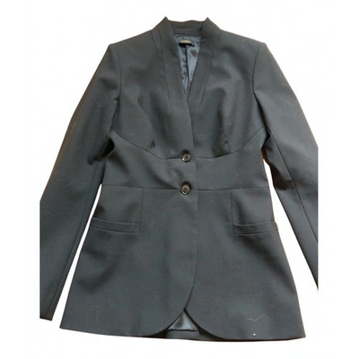 Pre-owned La Perla Wool Blazer In Black