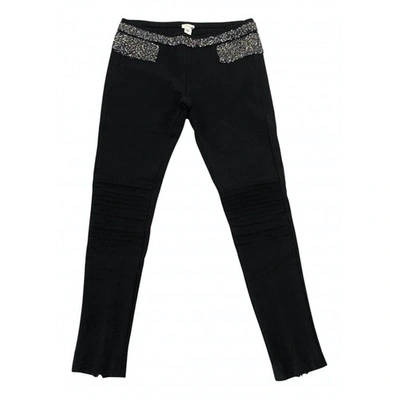 Pre-owned Hoss Intropia Black Trousers