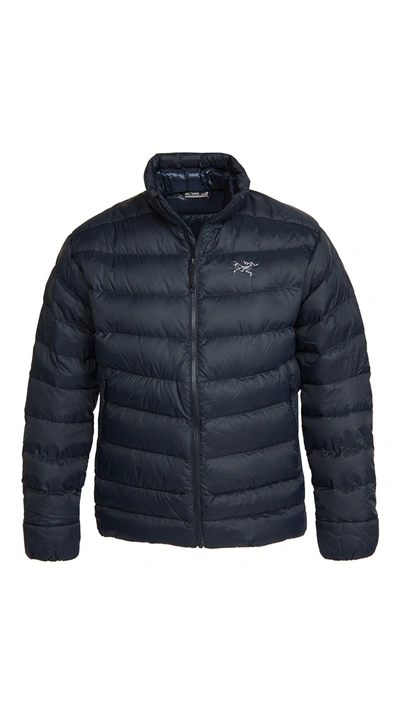 Shop Arc'teryx Thorium Ar Down Jacket In King Fisher