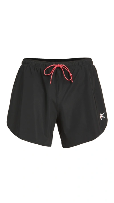 Shop District Vision Spink Track Shorts In Black