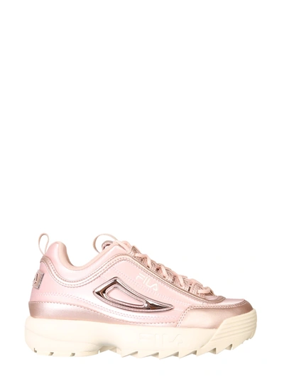 Fila Disruptor Metallic Sneakers In Rosa